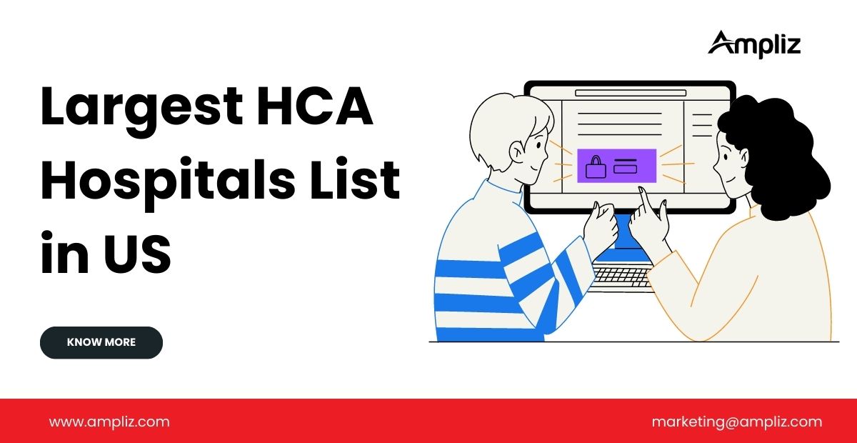 Top 50 Largest List of HCA Hospitals by State